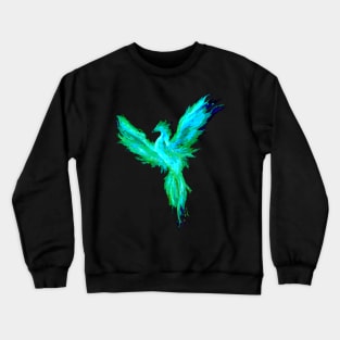 Green phoenix Crewneck Sweatshirt